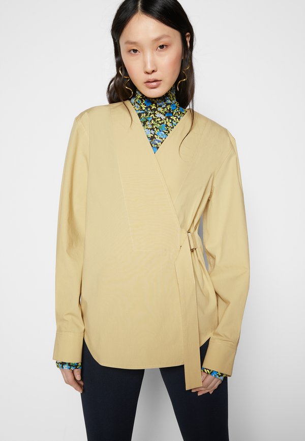 Victoria Beckham V-NECK WRAP SHIRT