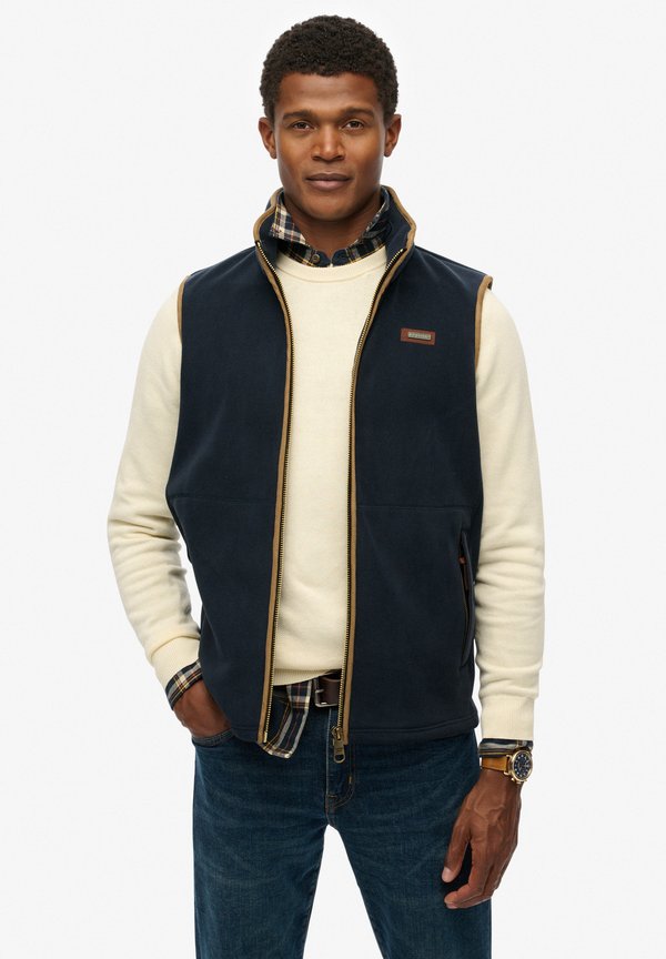 Superdry & Co ESTATE  - Waistcoat - eclipse navy