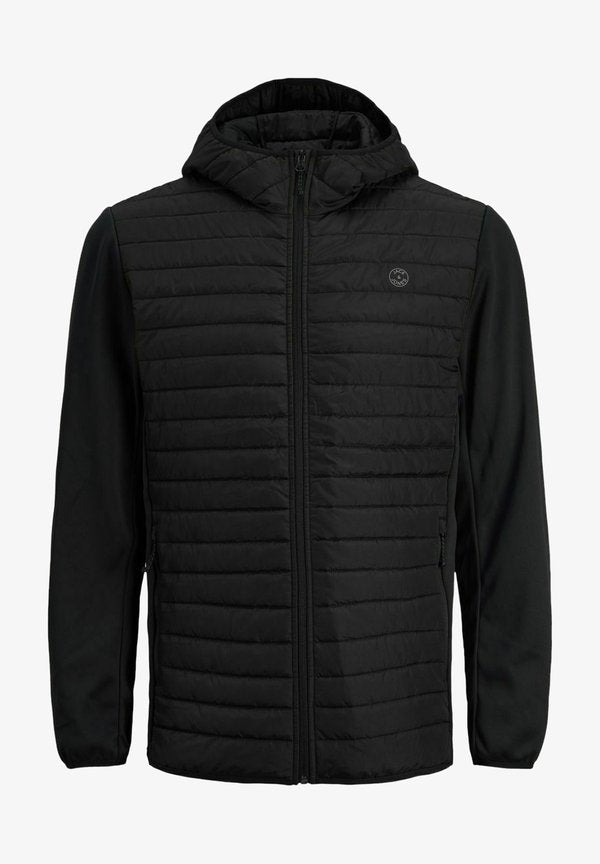 Jack & Jones JJEMULTI QUILTED JACKET - Light jacket - black 3