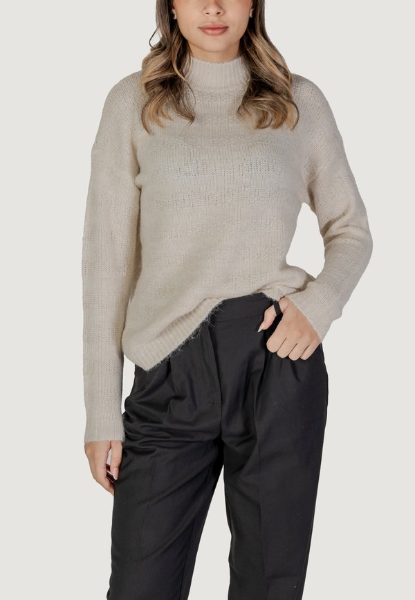 ONLY Knitted ONLKLARISA Knitted - Jumper - sour cream