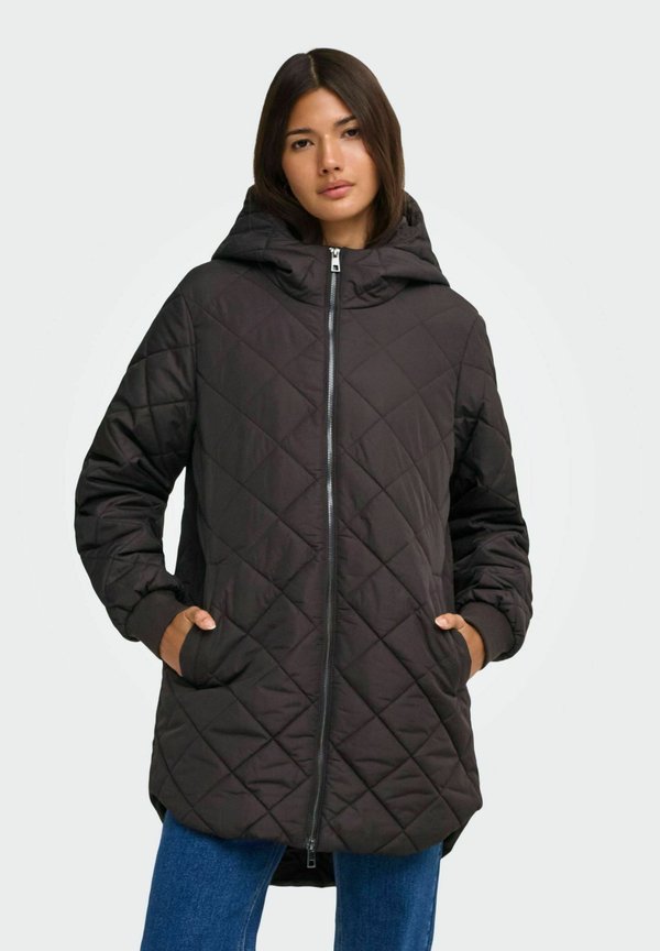 ONLY QUILTED JACKET ONLNEWJULIET QUILTED JACKET - Winter coat - chocolate torte
