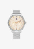 Tommy Hilfiger 1782654 - Chronograph watch - silver-coloured/roségold-coloured