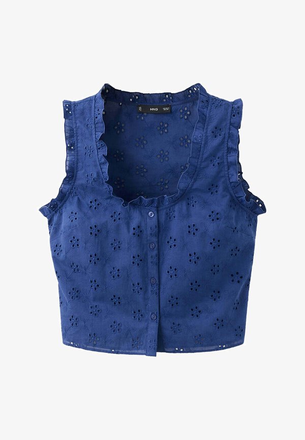 Mango ADULT - Blouse - blue