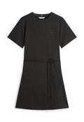 INTERLOCK KNIT MINI T-SHIRT DRESS Media 1
