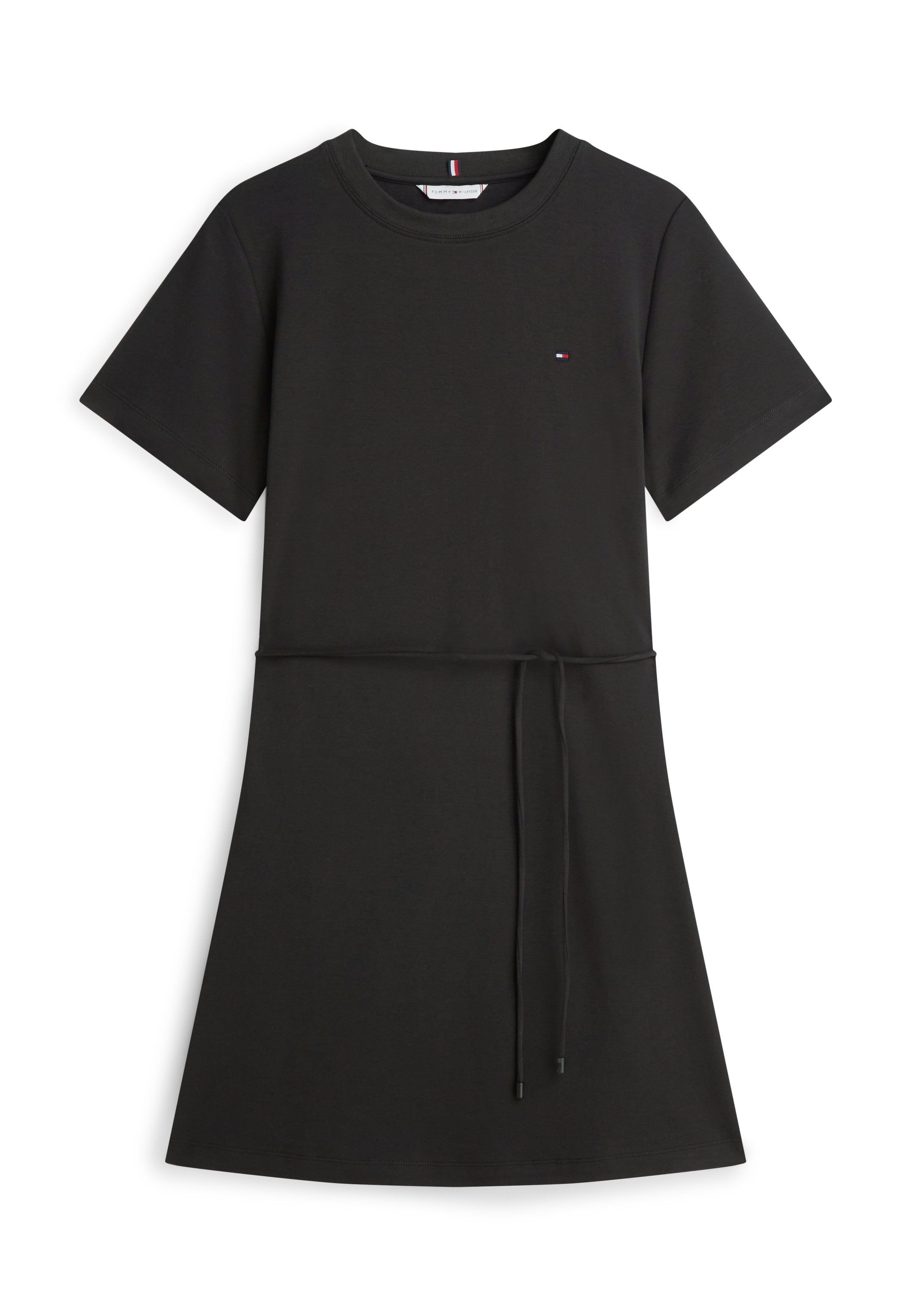 INTERLOCK KNIT MINI T-SHIRT DRESS Media 1
