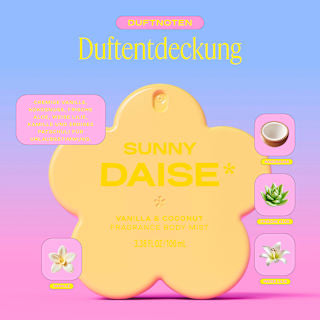 Body Spray Body Mist Sunny Daise DAISE