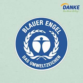 Taschentücher Box 100% Recycling-Fasern Danke