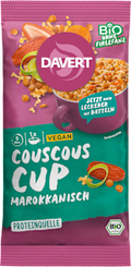 Fertiggericht, Couscous Cup Marokkanisch  Davert
