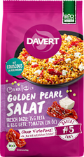 Fertiggericht, Golden Pearl Salat mit Couscous Davert