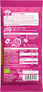 Fertiggericht, Noodle Cup mit Linsen Bolognese Davert