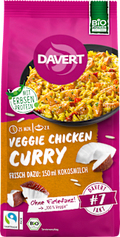 Fertiggericht, Veggie Chicken Curry Davert