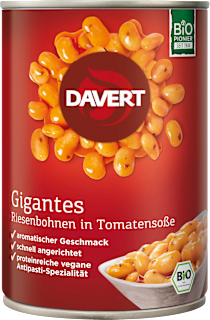Gigantes Bohnen in Tomatensoße Davert