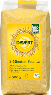 Grieß, 2- Minuten-Polenta, glutenfrei Davert