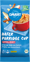 Porridge Cup, Hafer Apfel-Zimt Davert