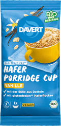 Porridge Cup, Vanille, glutenfrei Davert