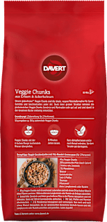 Veggie Chunks, Erbsen & Ackerbohnen Davert