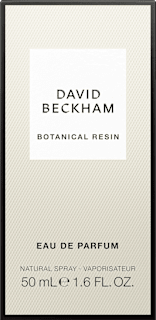 Botanical Resin Eau de Parfum DAVID BECKHAM