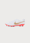 Nike Performance TIEMPO LIGERA PRO  - Football boots artificial grass - white/blur/brt crimson