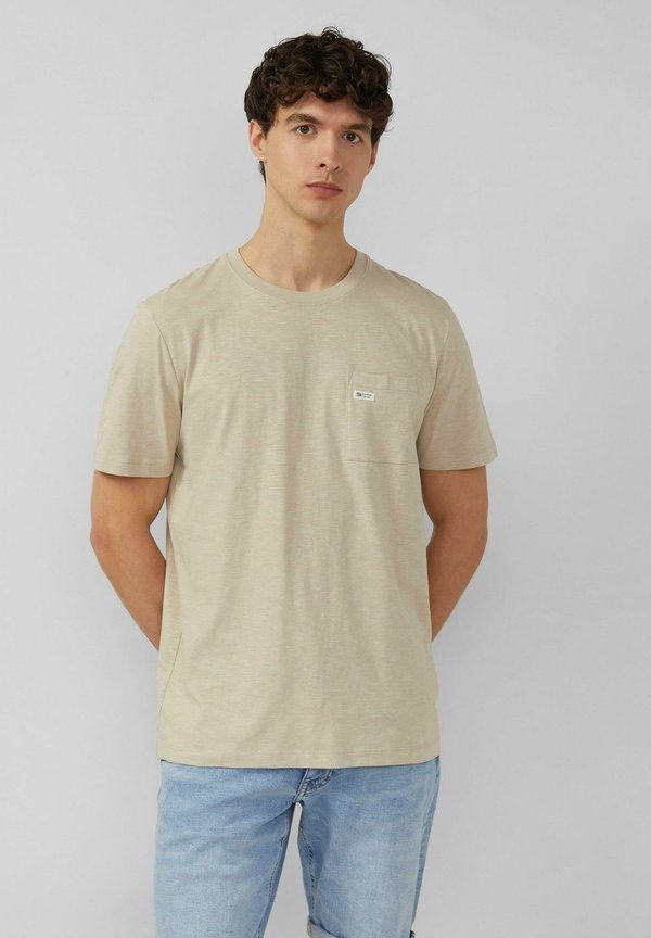 s.Oliver T-SHIRT - Basic T-shirt - beige