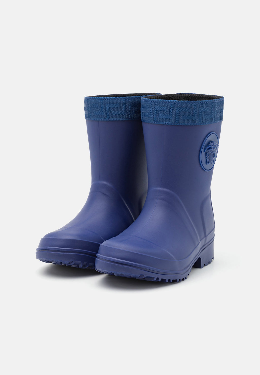 Versace STIVALETTO RAINBOOT BOB NASTRO GRECA UNISEX