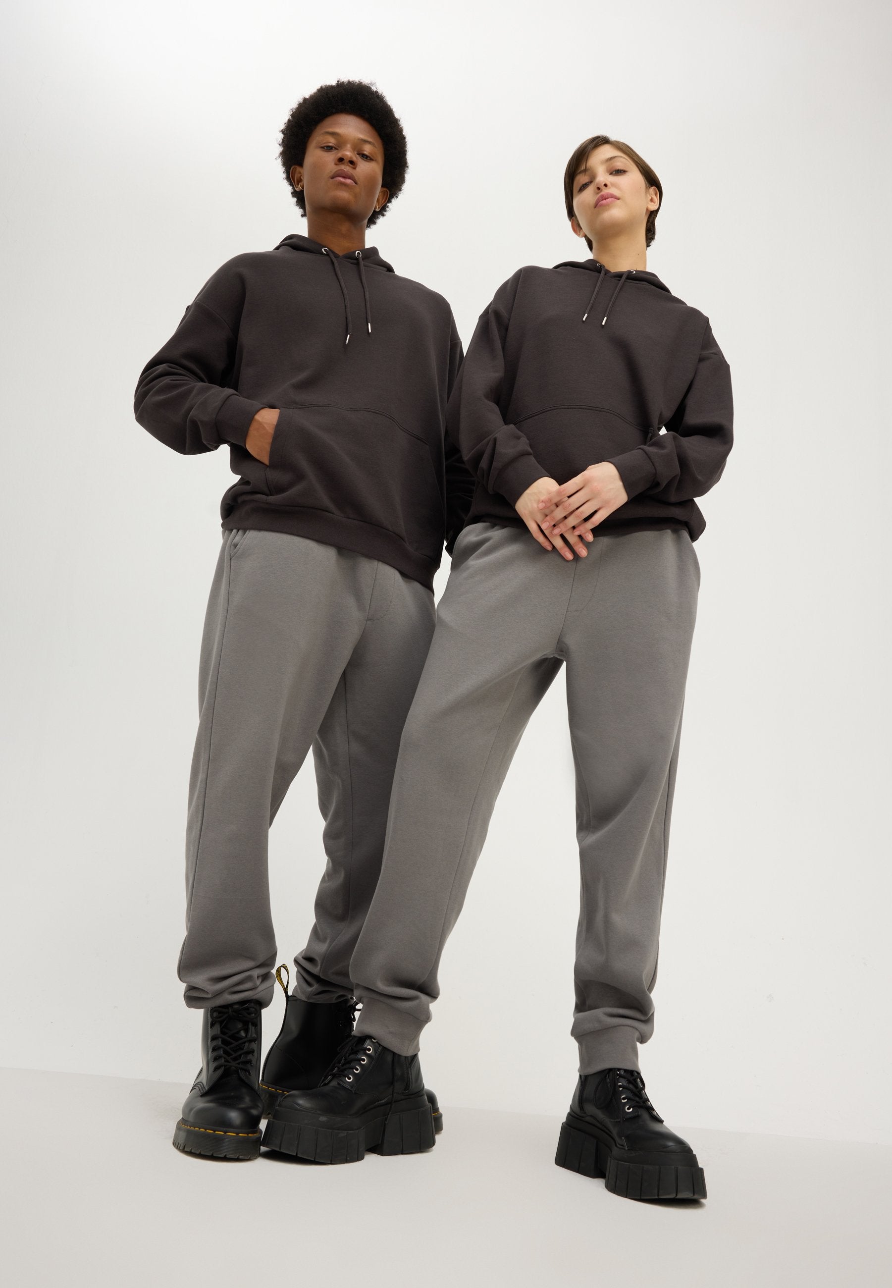 YOURTURN UNISEX 2 PACK RELAXED FIT HOODIE
