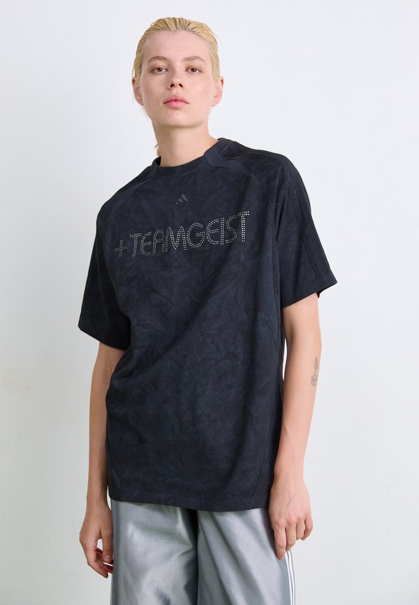adidas Originals RHINESTONE TEE - Print T-shirt - black