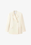 Mango ADULT - Short coat - vanilla
