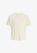 Jack & Jones T- - Print T-shirt - antique white