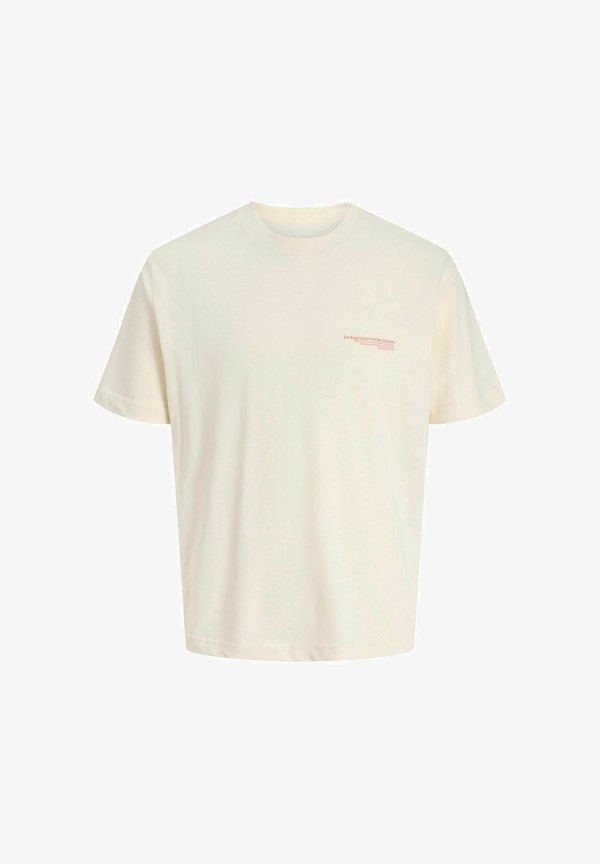 Jack & Jones T- - Print T-shirt - antique white