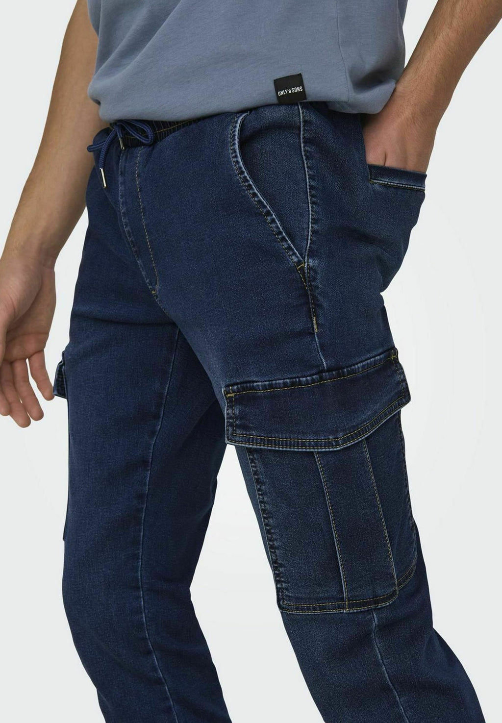 Slim fit ONSWEFT Mid rise Media 6