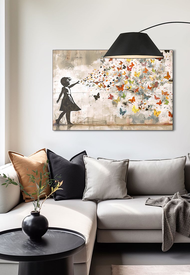 Orange Wallz BALLOON GIRL