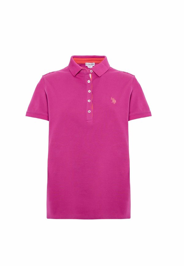 U.S. Polo Assn. MANICHE CORTE STRETCH CON SOTTOCOLLETTO COLORATO