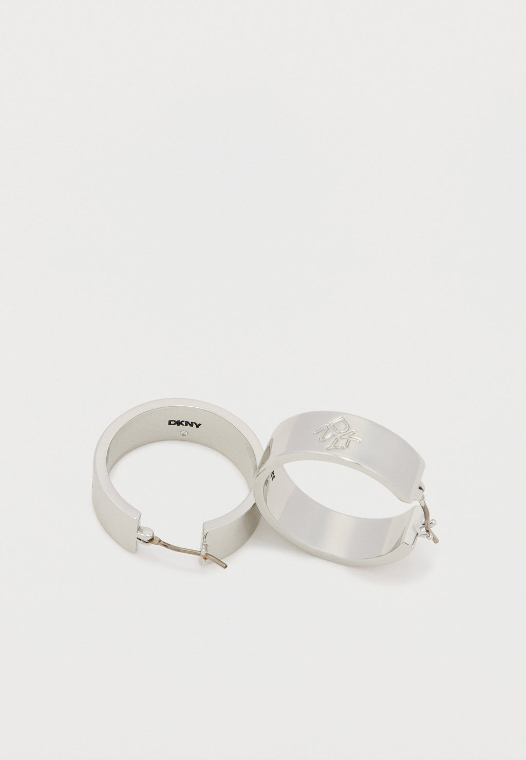 DKNY SLANT LOGO HOOP