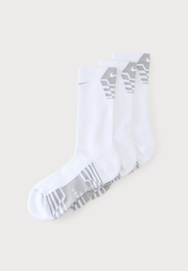 Nike Performance UNISEX 3 PACK - Sports socks - white/light grey