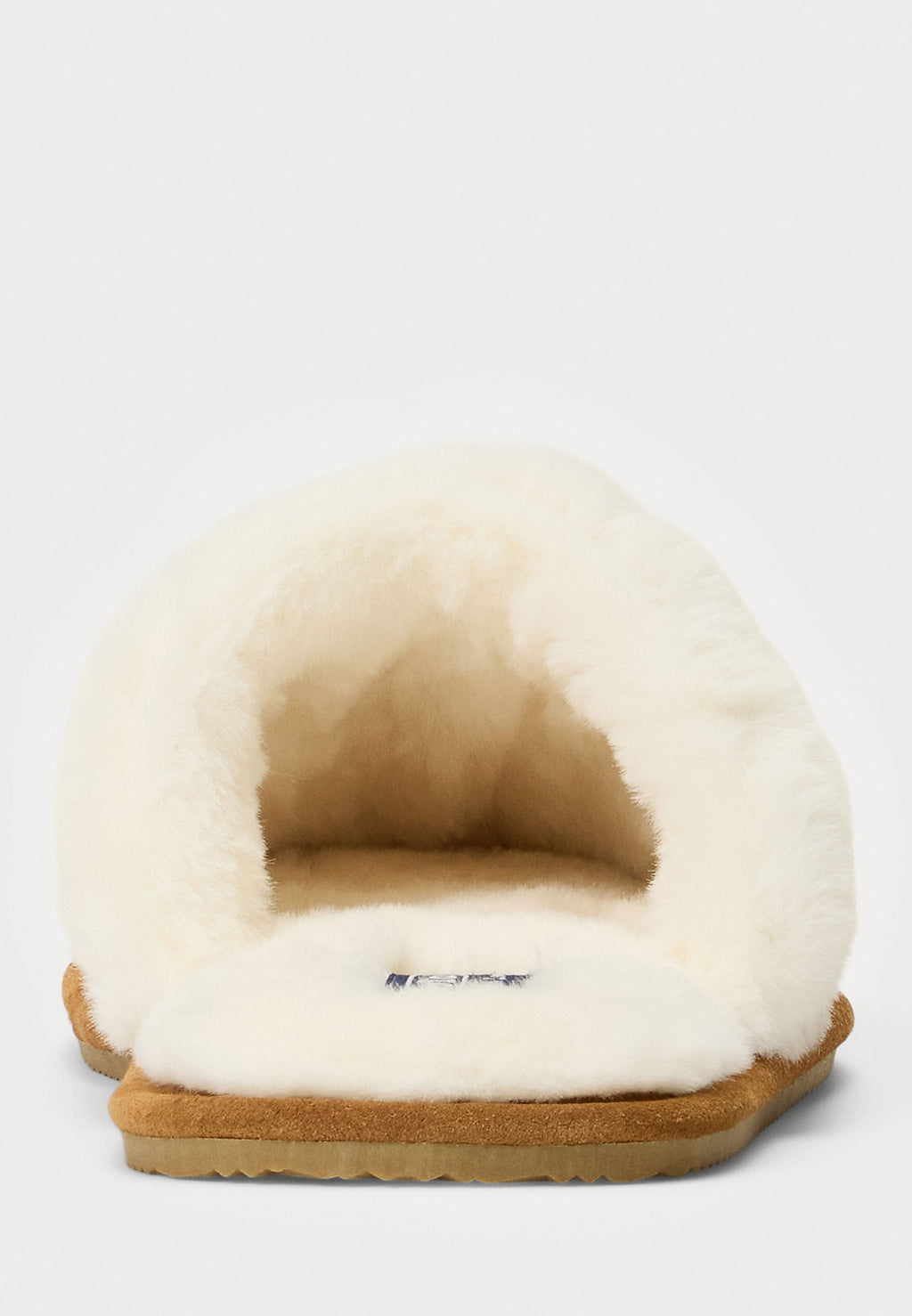 Polo Ralph Lauren PONY SUEDE & FAUX-FUR SLIPPER