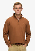 Superdry & Co HALF ZIP - Jumper - chipmunk brown