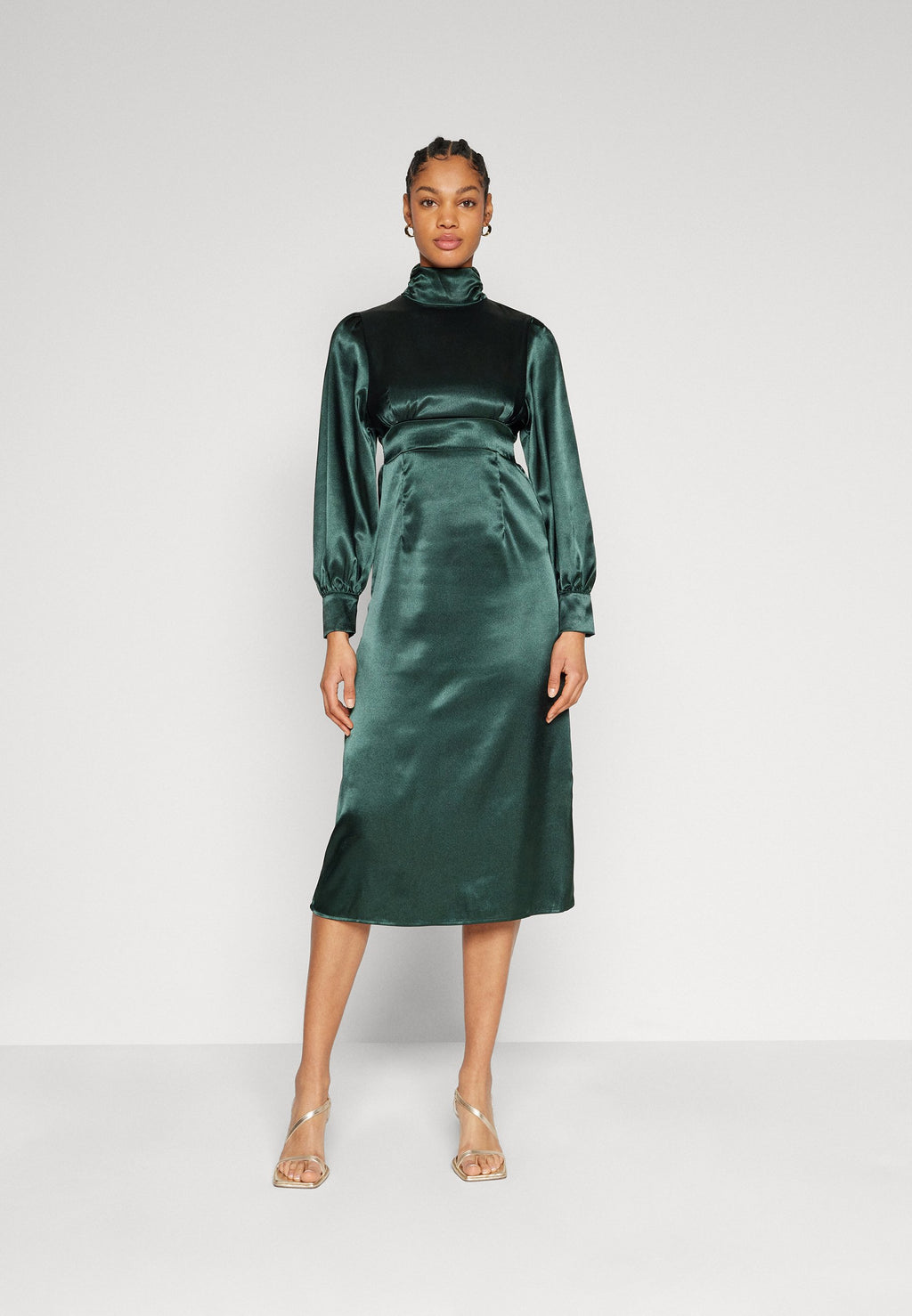 VILA VIHARPER MIDI DRESS