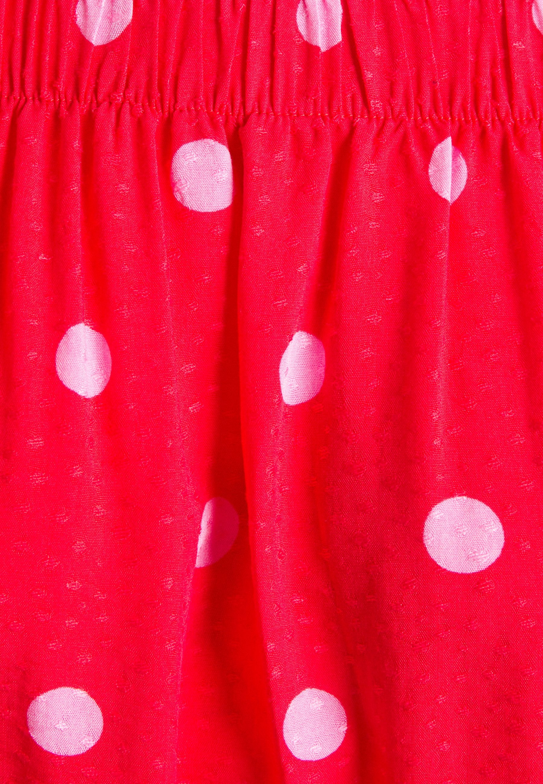 Pour Moi TEXTURED BARDOT PUFF SLEEVE BEACH DRESS