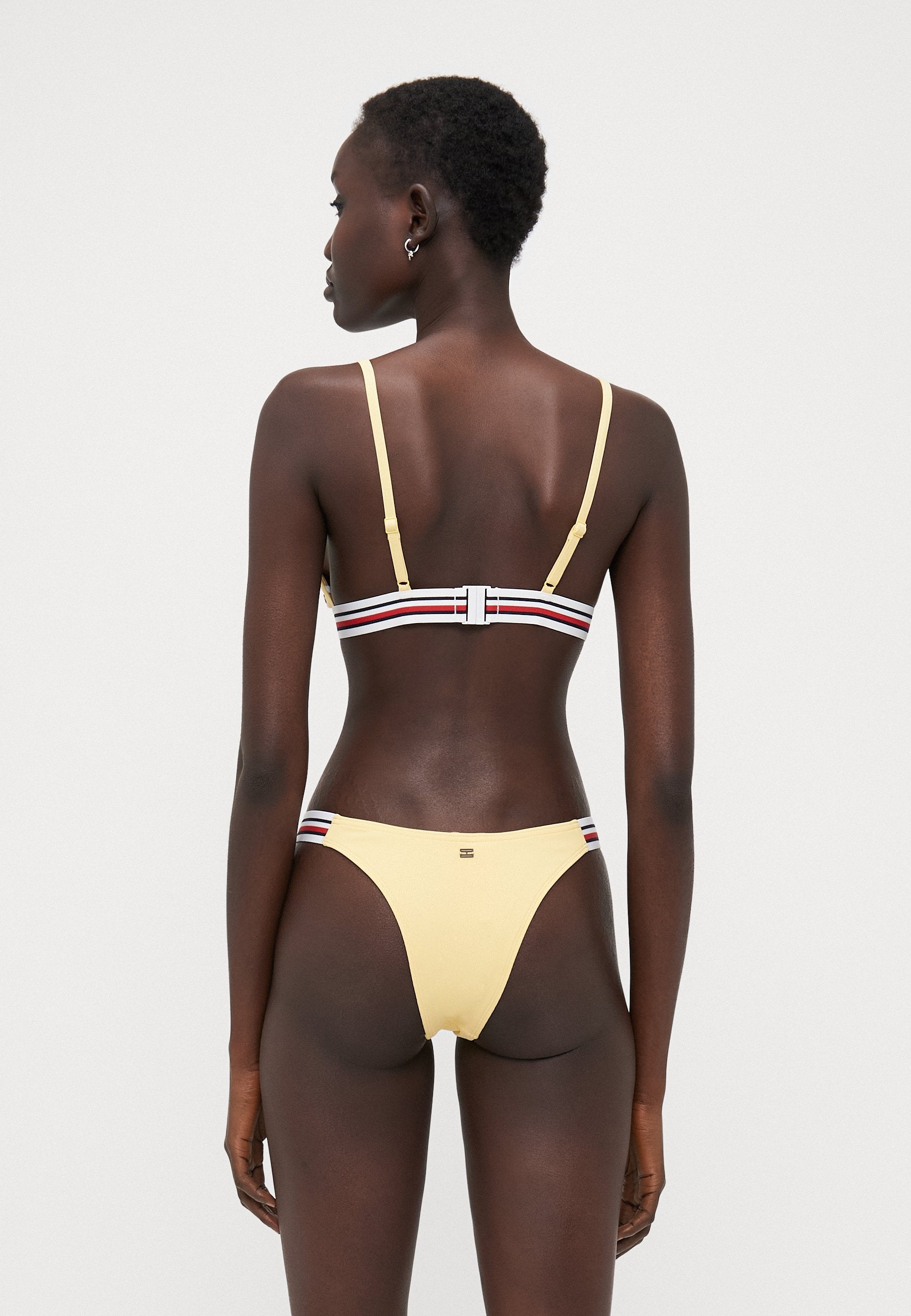GLOBAL STRIPE- HIGH LEG CHEEKY Media 4