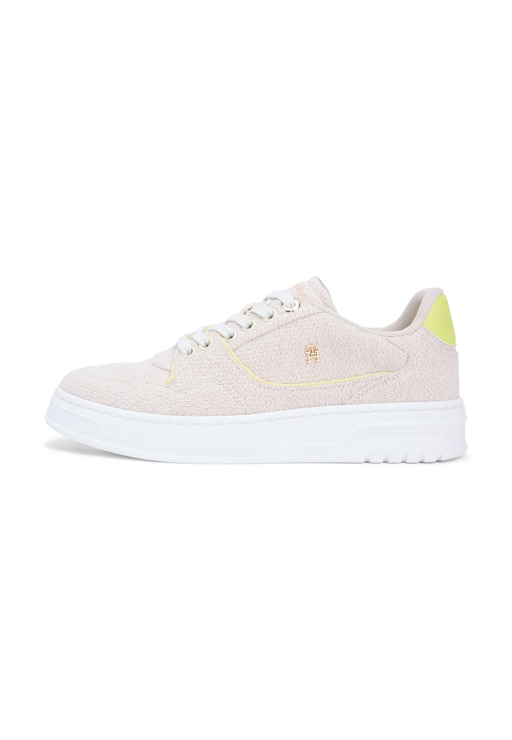 TH MONOGRAM TEXTILE COURT TRAINERS Media 1