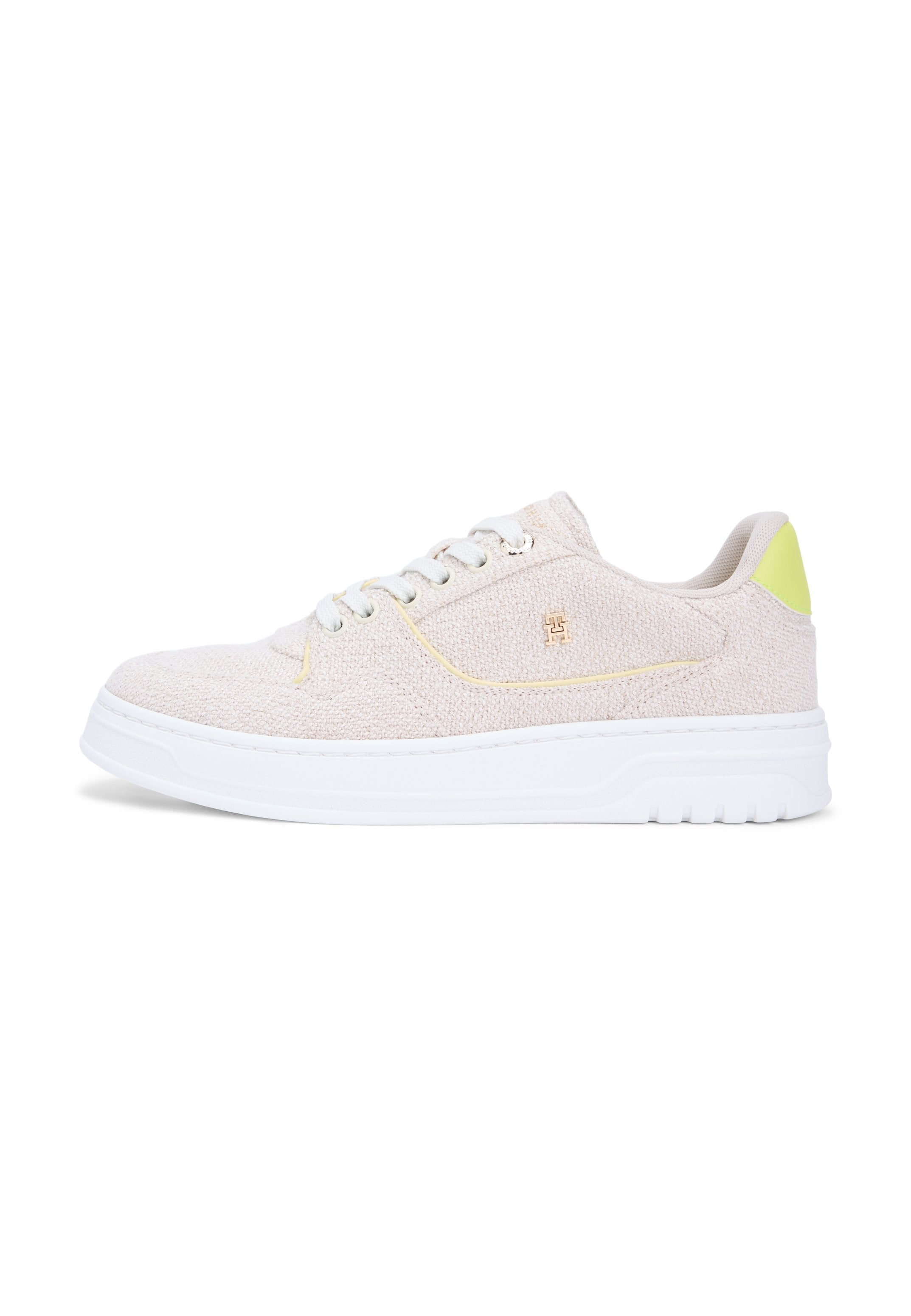 TH MONOGRAM TEXTILE COURT TRAINERS Media 1