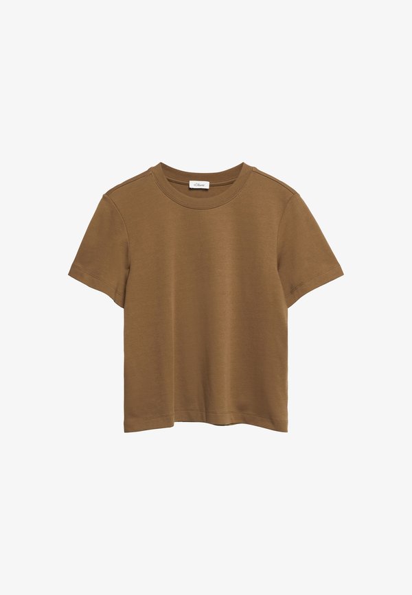 s.Oliver T-SHIRT - Basic T-shirt - braun