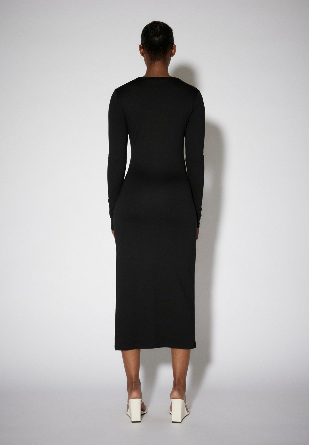 SOMETHINGNEW CLAUDETTE CALF DRESS