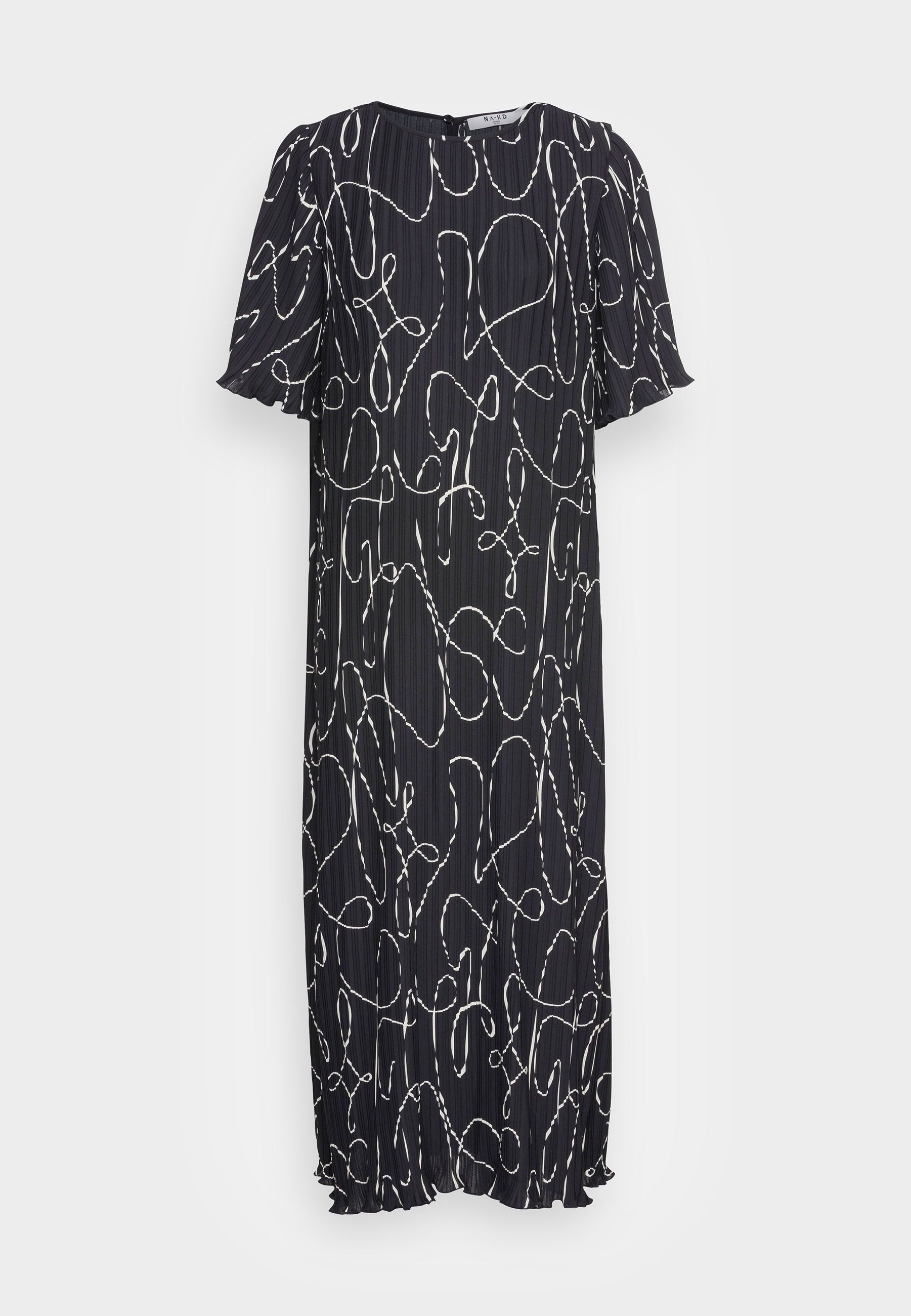 NA-KD WIDE SLEEVE DRESS