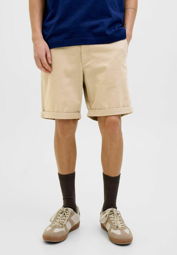 Jack & Jones Chino Regular Fit - Shorts - white pepper