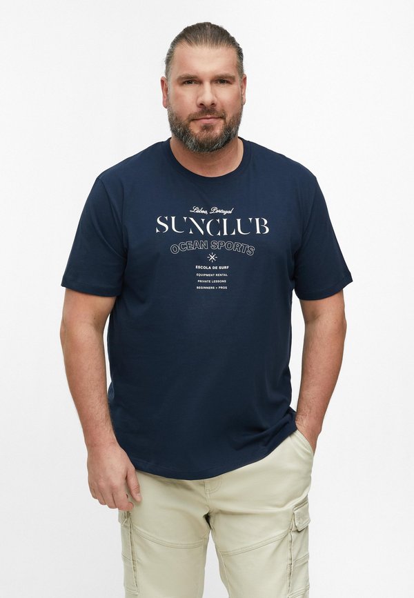 s.Oliver T-SHIRT - Print T-shirt - navy