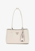 Guess MERIDIAN - Handbag - ivory