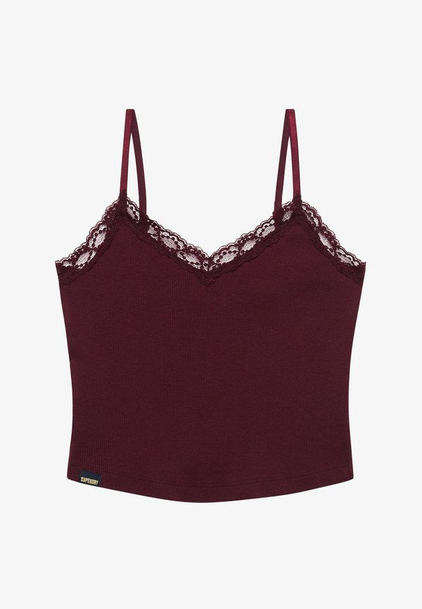 Superdry & Co Top - port red