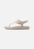 Skechers MEDITATION LUXE - T-bar sandals - taupe