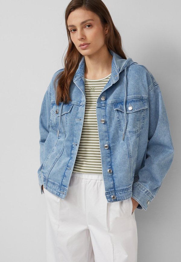 s.Oliver INDOOR - Denim jacket - blau